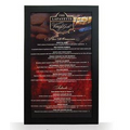 Hardback Menu Frame w/Single View Window (8.5"x11")